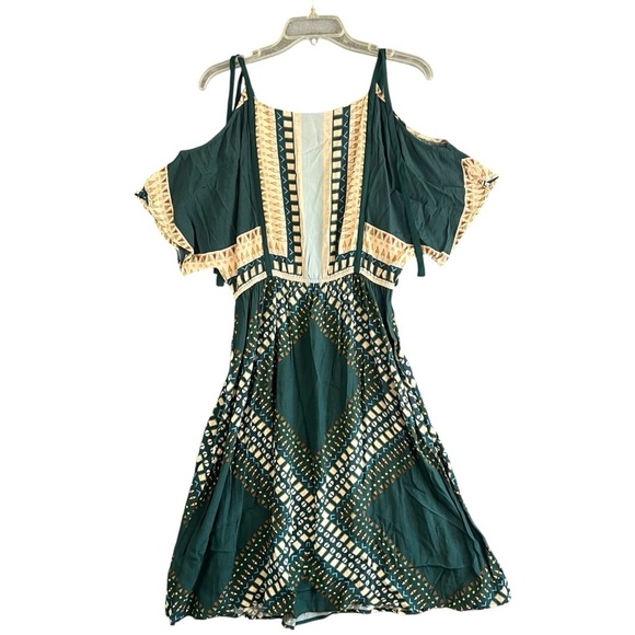 ANTHROPOLOGIE Floreat Mariko Cold Shoulder Dress Size 6P NWT - Picture 3 of 9